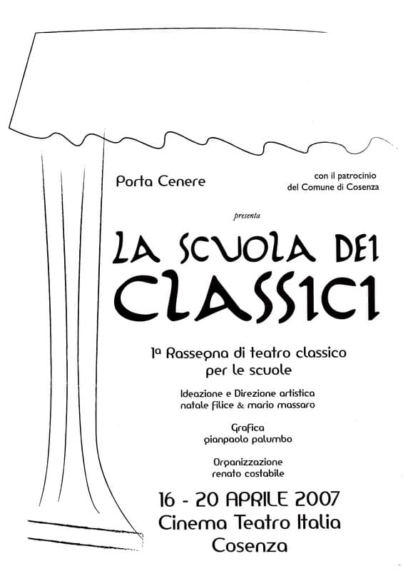 Locandina edizione 2007 de La Scuola dei Classici