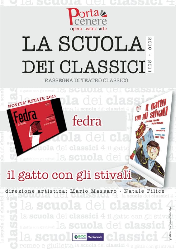 Locandina edizione 2010/2011 de La Scuola dei Classici