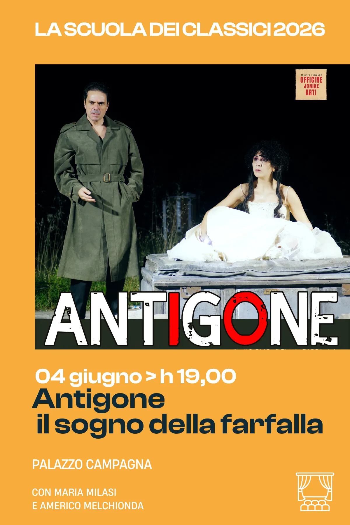 Locandina di Antigone, il sogno della farfalla
