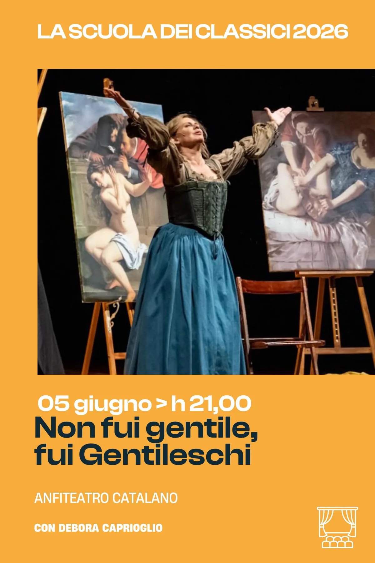 Locandina di Non fui gentile, fui Gentileschi