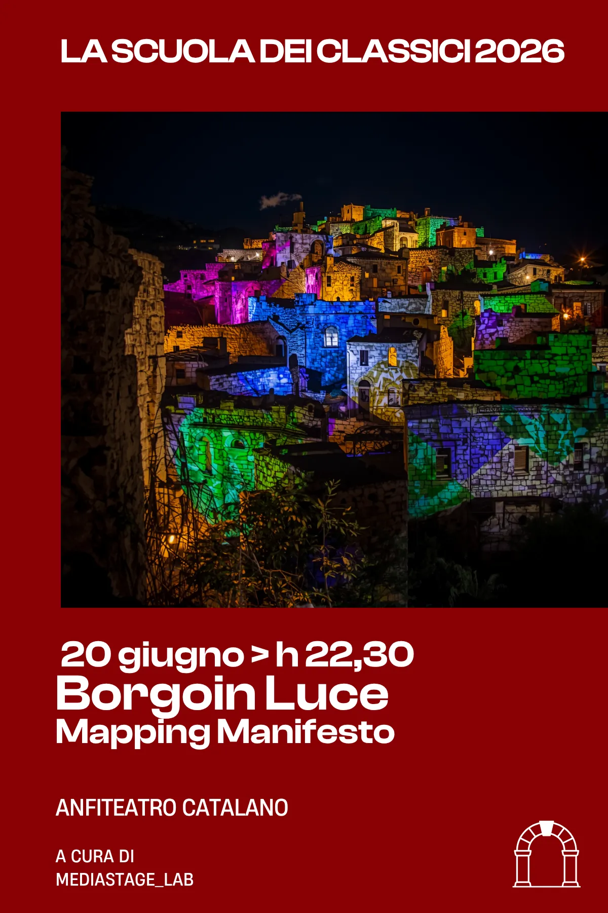 Locandina di Raccontare il borgo con la luce
